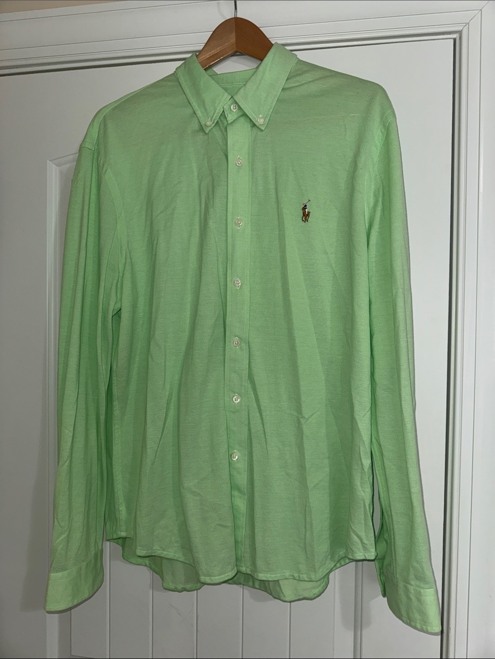 Ralph Lauren Button-Down Oxford Shirt - 100% Cotton